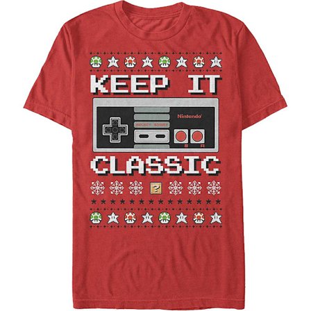 Keep It Classic Nintendo Christmas T-shirt