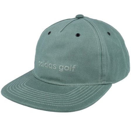 Adidas - Grön snapback Keps - Women Waxed Canvas Silver Green Strapback @ Hatstore