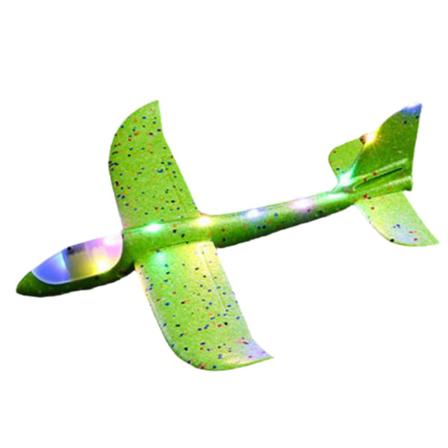 Bubbla Hand Kastar Flygplan Med 10 Lampor
