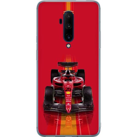 Yhteensopiva Puhelinkuori OnePlus OnePlus 7T Pro Ferrari Formula 1 -auto ikonisessa punaisessa muotoilussa urheilullisella tarkkuudella