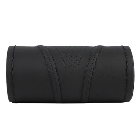 (Svart) Super slitstarka bilrattöverdrag/Universal 38cm Tredimensionellt andningsbart halkskydd för ratt