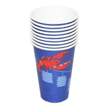 Krabbefest krus 10-pakke