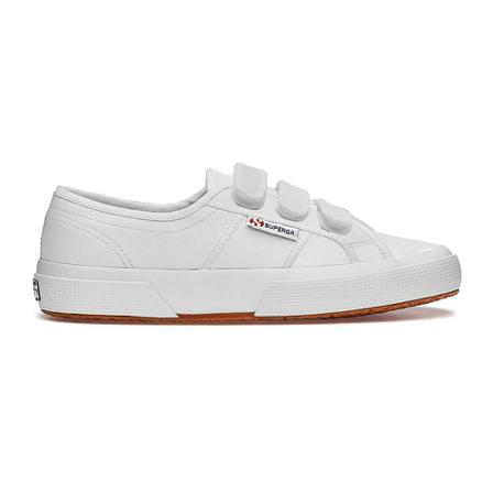Superga 2750 EFGL3Strapu Hvid, Herre Sneakers, Størrelse: 42 EU