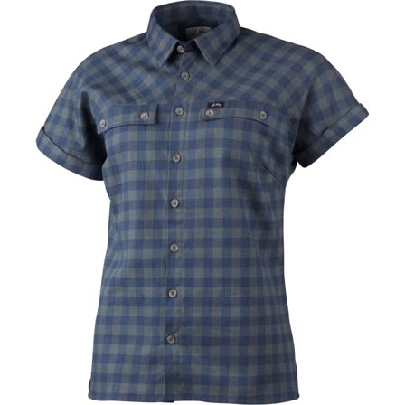 Lundhags Ekren Women's SS Shirt Women long-sleeved shirts Blue XS