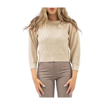 Silvian Heach, Sweater Fuyu Beige, Dames, Maat:S