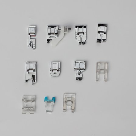 Syning Maskine Multifunktionel Trykfodssæt, 11stk Syning M