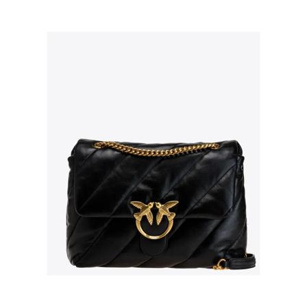 Pinko, Cross Body Bags Czarny, Kobieta, Rozmiar: ONE Size