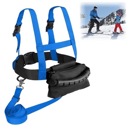 Sikkerhetssele for barn til ski, for nybegynnere, skitrening, skøyter, snowboard js