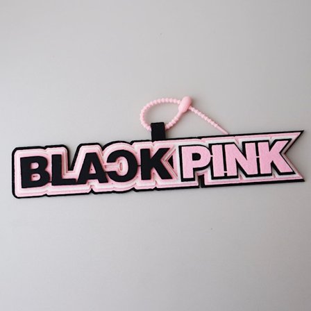 BLACKPINK ikke-vævet håndlavet vedhæng stjerne omgivende støtte idol kreativt vedhæng ikke-vævet nøglering