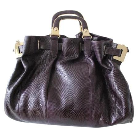 Bally Pre-owned Pre-owned Læder hndtasker Lilla, Dame Vintage Tasker, Størrelse: ONE Size