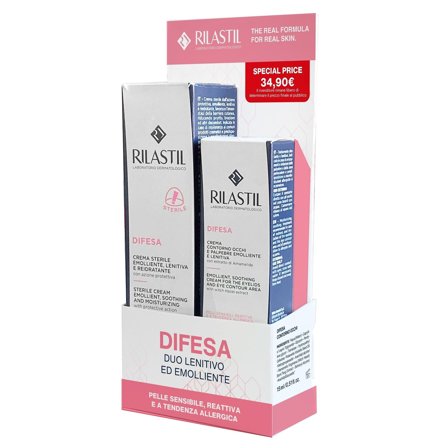 Rilastil Difesa Cofanetto Duo Lenitivo Ed Emolliente - Cofanetti Viso e Corpo