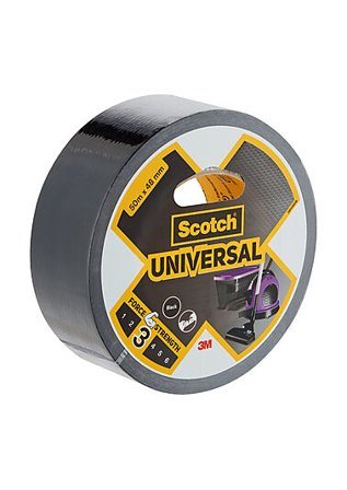 SCOTCH LERRETSTAPE SORT 2904 50MX48MM