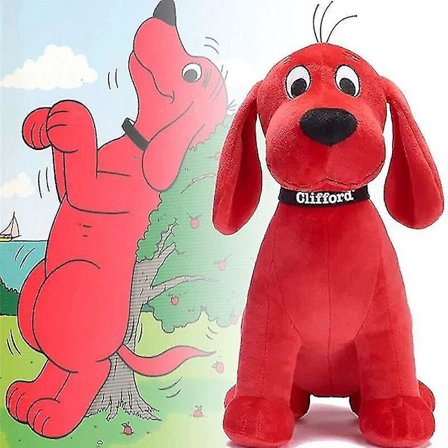 Shao Posh Paws Punainen Clifford Iso Koira 22cm Pehmolelu Clifford Iso Punainen Koira