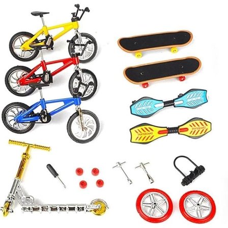 Fingerleker, Finger Skateboard Rampe Finger Sykkel Leke Finger Skate Mini Finger Skateboard Pedagogisk Leke Hjemmeinnredning