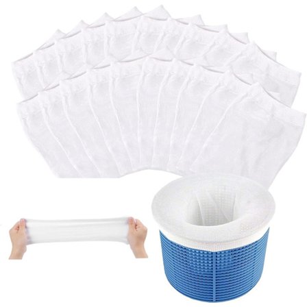 Pool Skimmer Nät / Pool Filter Nät, – Pool Skimmer Filterstrumpa för att Avlägsna Skräp och Löv från Poolen - Återanvändbart Korgfilter, Poolstrumpor 