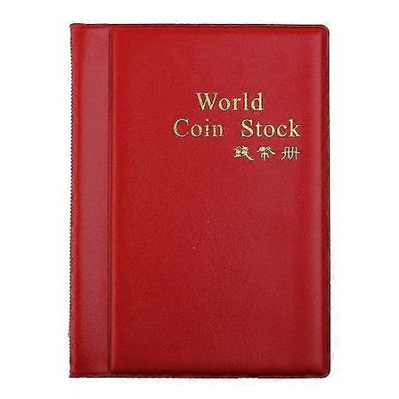 120-mønt Samler Album Holder (sort)