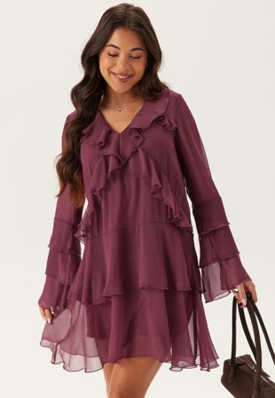 BUBBLEROOM-Flounce Dress-XS