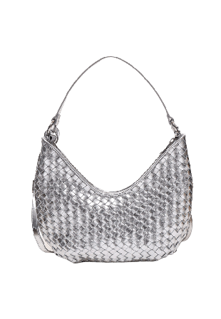 Adax Mona Axelväska Handväskor Dam Silver ONESIZE