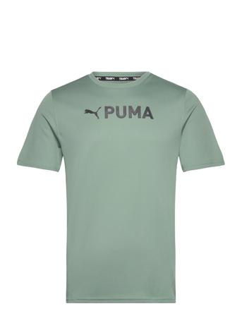 Puma Fit Ultrabreathe Tee T-shirts Short-sleeved Grønn PUMA*Betinget Tilbud