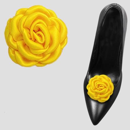 2kpl Shoe Clip Charm solki KELTAINEN yellow