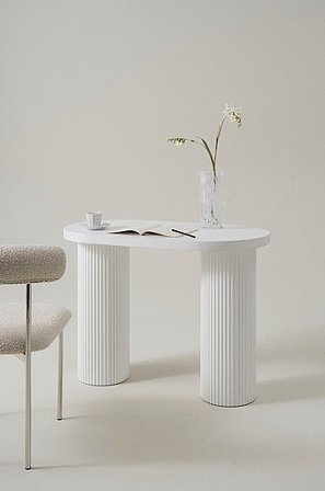 Jotex - Schreibtisch 55 x 100 Cm Weiß - TORELLO - Kaufe Schreibtische bei Jotex