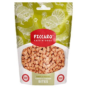 Ficcaro Turkey & Poulet Bites, 100g