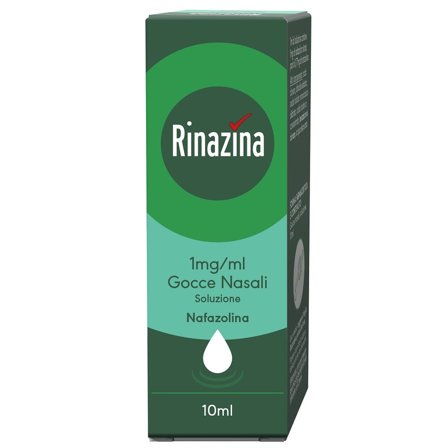 Rinazina Gocce Decongestionante Nafazolina Lavaggio Nasale Adulti