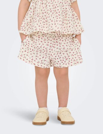 Kids Only Kmgthyra Life String Shorts Wvn Noos - Cream - 104