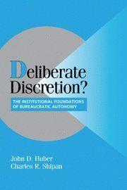 Deliberate Discretion?, ISBN: 9780521520706