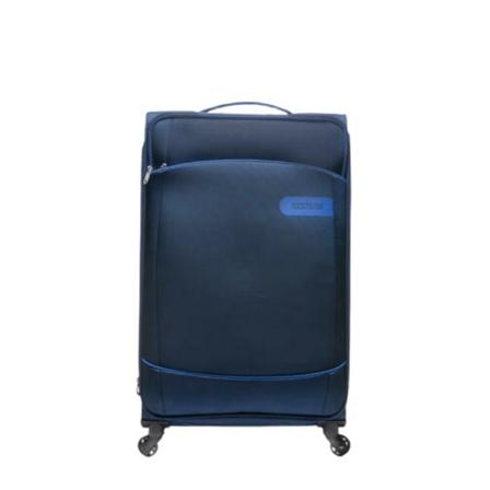 American Tourister Springpop Line Trolley Large size blå, unisex Resväskor, unisex, Storlek: ONE SIZE