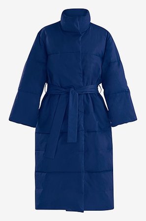Jotex - Szlafrok Puchowy Niebieski - KIM - Kup Szlafroki firmy Jotex