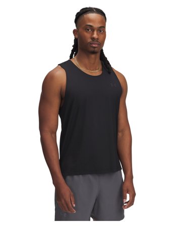 Under Armour Ua Launch Elite Singlet - Black - S