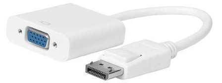 MicroConnect video adapter - DisplayPort til HD-15 (VGA) - 15 cm