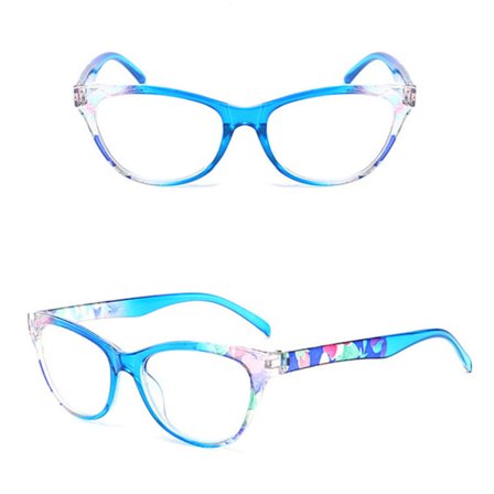 Elegante behagelige læsebriller (blomstret)