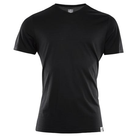 Aclima LightWool T-Shirt V-Neck Men Men short-sleeved sweaters Black XXL