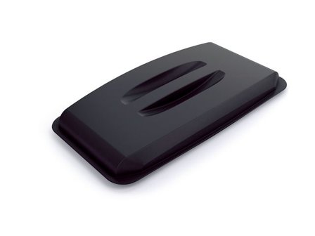 DURABLE Lock till papperskorg Durabin Eco 60l svart - Lyreco - Städ och hygien - Avfallshantering och källsortering - Sortering och återvinning