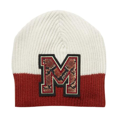 Scotch & Soda, artwork beanie Wit, Dames, Maat:ONE Size