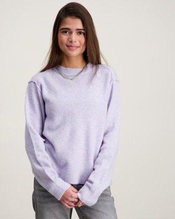VERO MODA SERENA LS O-NECK PULLOVER Lilla Genser Jente - Kids Brand Store