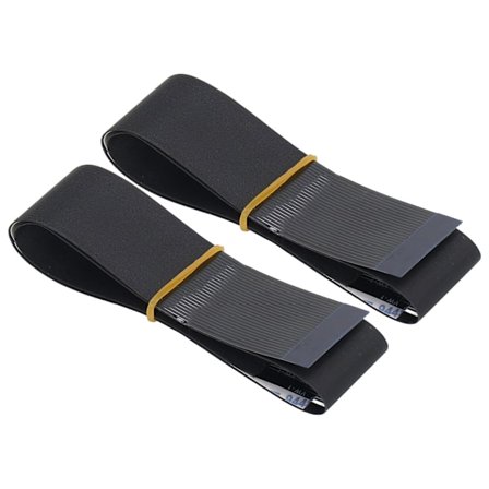 2 stk FPC fleksibel flatkabel Plug and Play 24-pinners 420 mm lang flat fleksibel kabel med bakre lim for 3D-printer