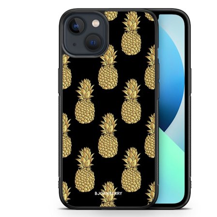 Bjornberry Skal iPhone 13 Mini - Guldiga Ananas