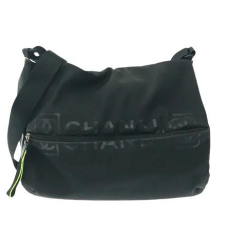 Chanel Vintage Pre-owned Shoulder Väska svart, Dam Vintage Väskor, Dam, Storlek: ONE SIZE