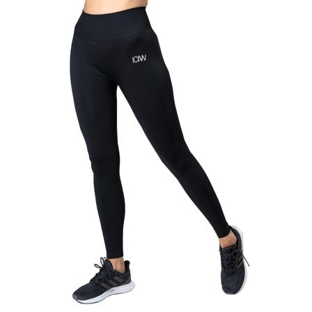 ICANIWILL Queen Mesh Tights Solid Women's Women workout trousers Black L