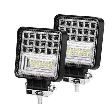 135W LED Arbetslampa 12V 20000LM LED Backljus, LED Strålkastare för Bilar, Traktorer, Båtar, Lastbilar 10-30v