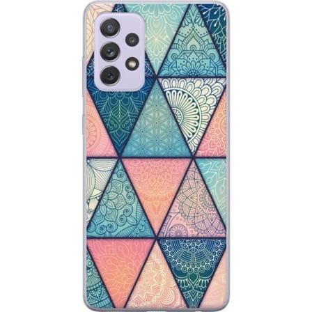 Samsung Galaxy A52s 5G Gjennomsiktig deksel Mandala Triangler