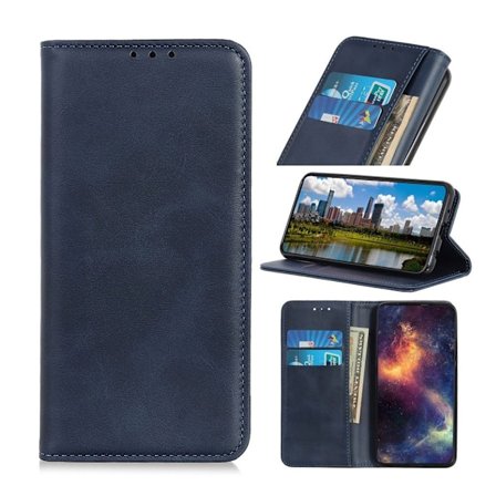 Huawei P30 Lite Split läderfodral - Blå