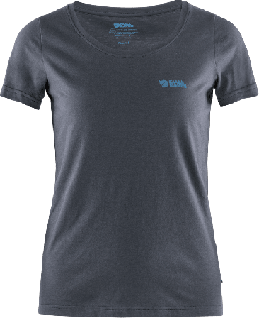 Fjällräven Women's Fjällräven Logo T-Shirt Women short-sleeved sweaters Blue S