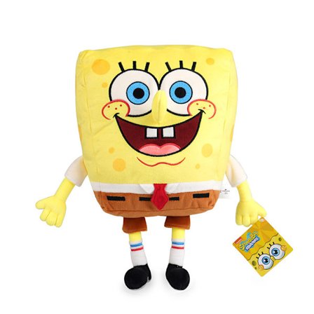Spongebob Spongebob Bean Plush - Spongebob Plush Basic, Alder 3 år og oppover, av Just