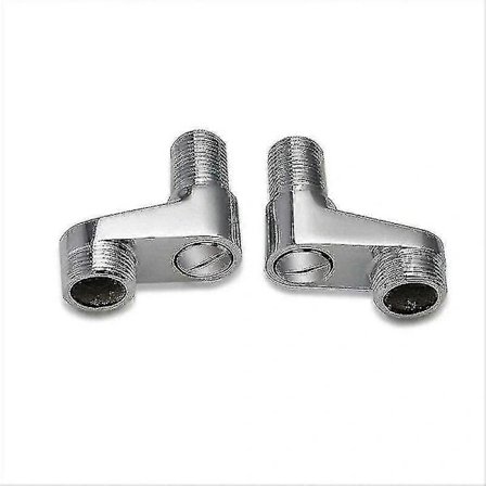 【PP】2-pack Badkarsblandare Adapter, Justerbar Svängarm, 25mm, 20mm, Duschblandare, Badrumsblandare, Massiv Mässing Blandare, starlight Hög Kvalitet
