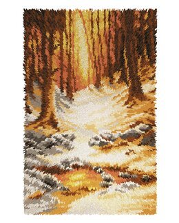 Ryijymatto/seinävaate Metsä