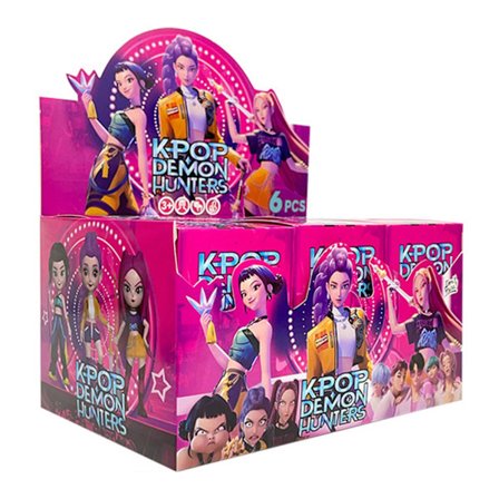 6 stk. K-POP Demon Hunter Dukker Actionfigur Leketøy Rumi Mira Zoey Figur Dukke For Fans Bursdagsgave Til Barn